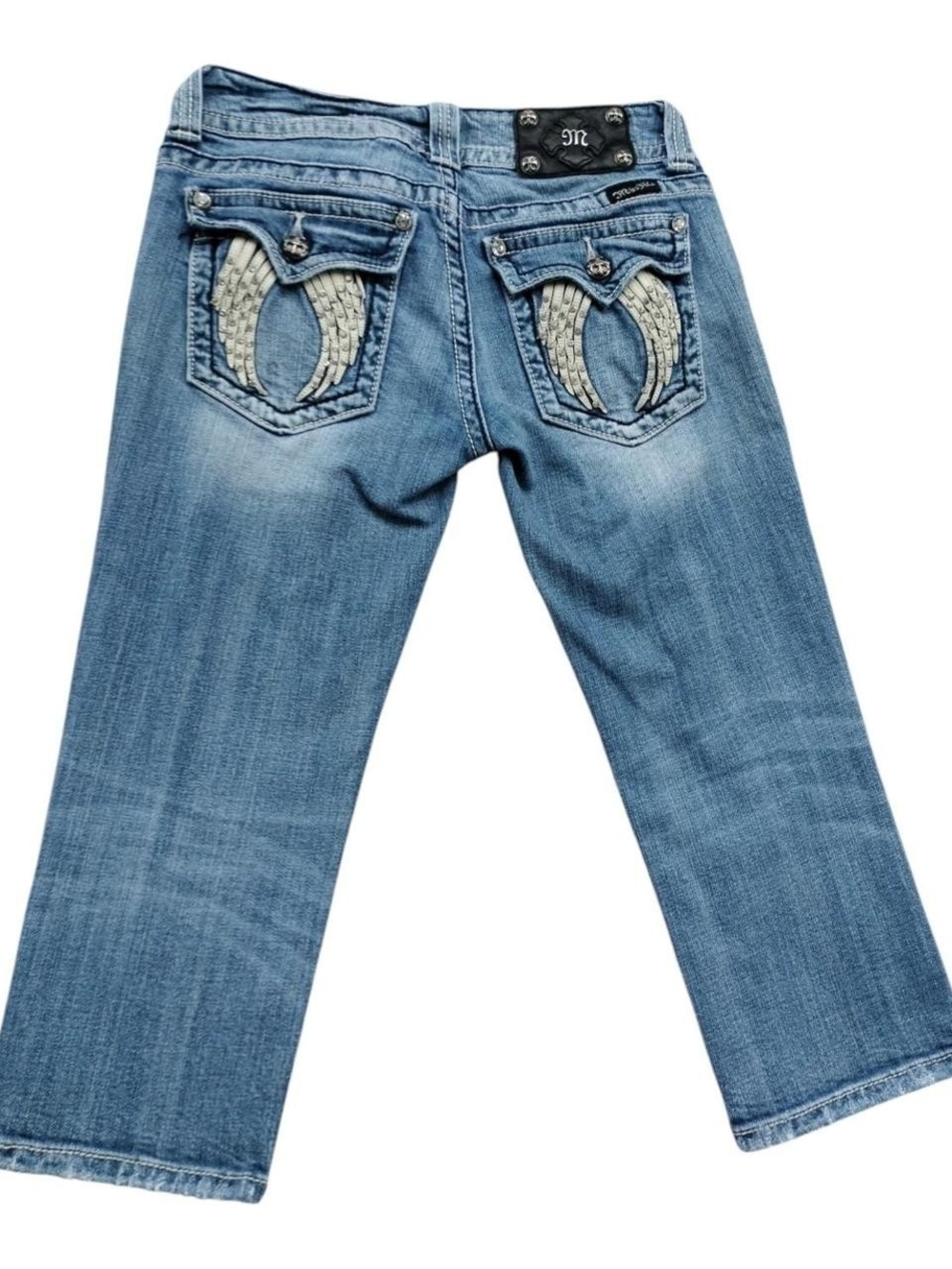 Miss Me Women's Light Blue Embellished Jeans